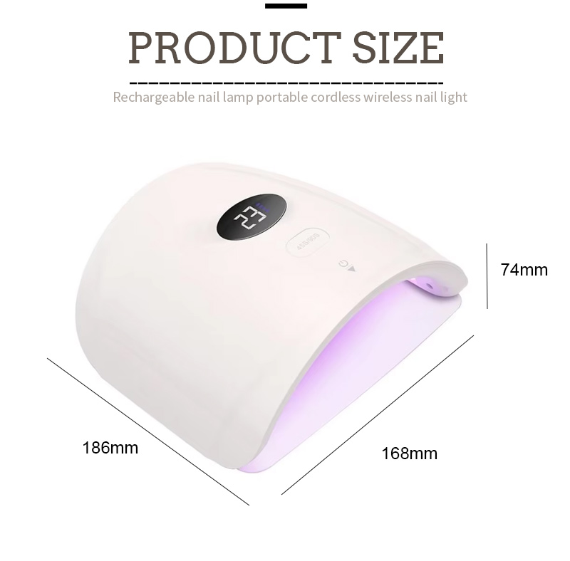 Quick Dry Nail Lamp No Smudge No Wait
